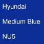 Preview: Hyundai, Medium Blue, NU5.